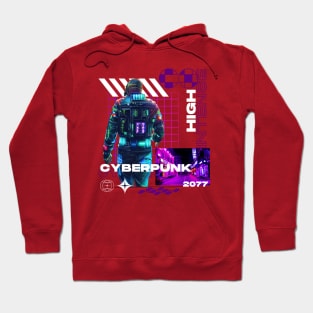 Cyberpunk phonk futuristic Hoodie